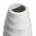 Vase Gavardo I, white, 13.5x35.6cm