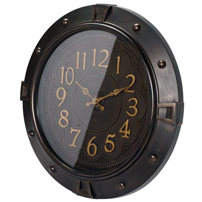 Wall clock Fonte, D40.6x4.3cm