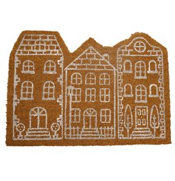 Door mat Houses, 50x70cm 