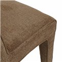 Accent chair Madrigal 64, brown, H80x53x69cm, seat height 48cm
