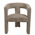 Accent chair Mailly 5, beige color, H75x65x57cm, seat height 47.5cm
