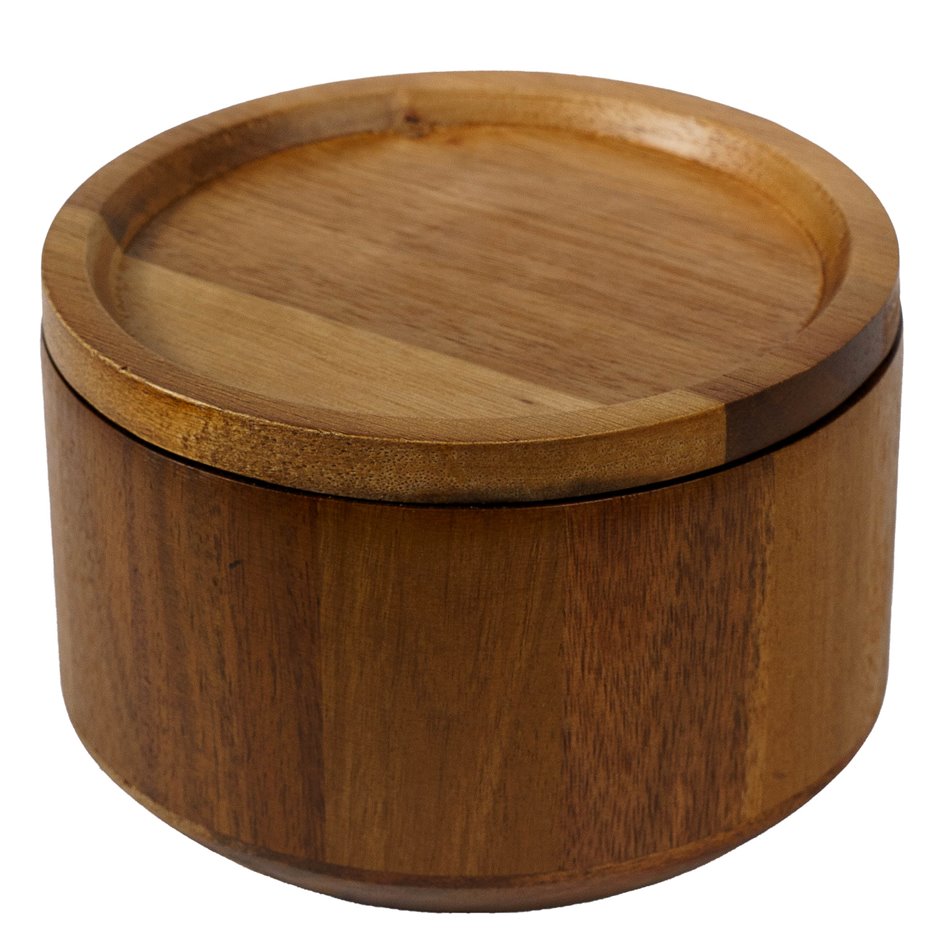 Acacia wood plate Filly, D14x9cm