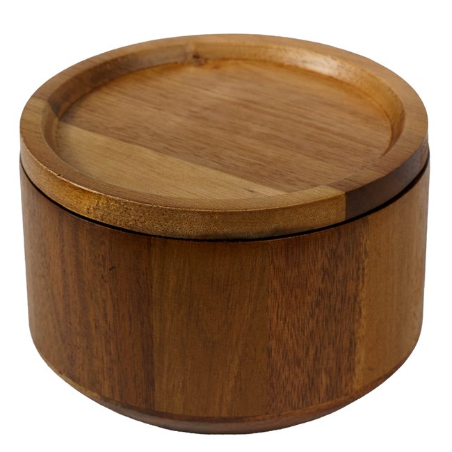 Acacia wood plate Filly, D14x9cm