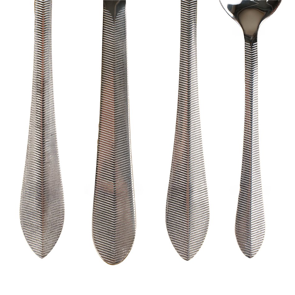 Набор столовых приборов на 6 персон, 24 шт., Carya