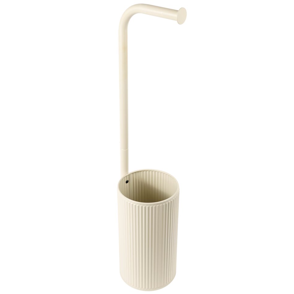 Держатель для туалетной бумаги Lin Onyx, бежевый цвет, D13,5xH64,7cm