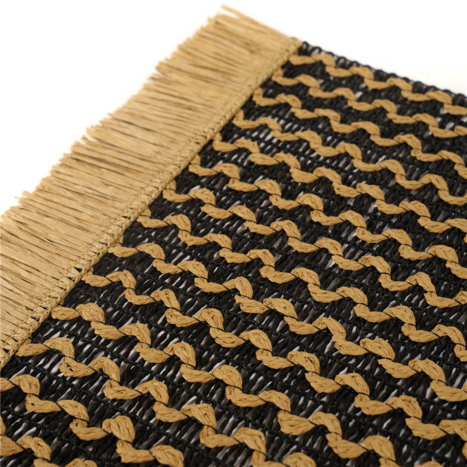 Placemat Rame black/natural, 33x46cm, G12/G39