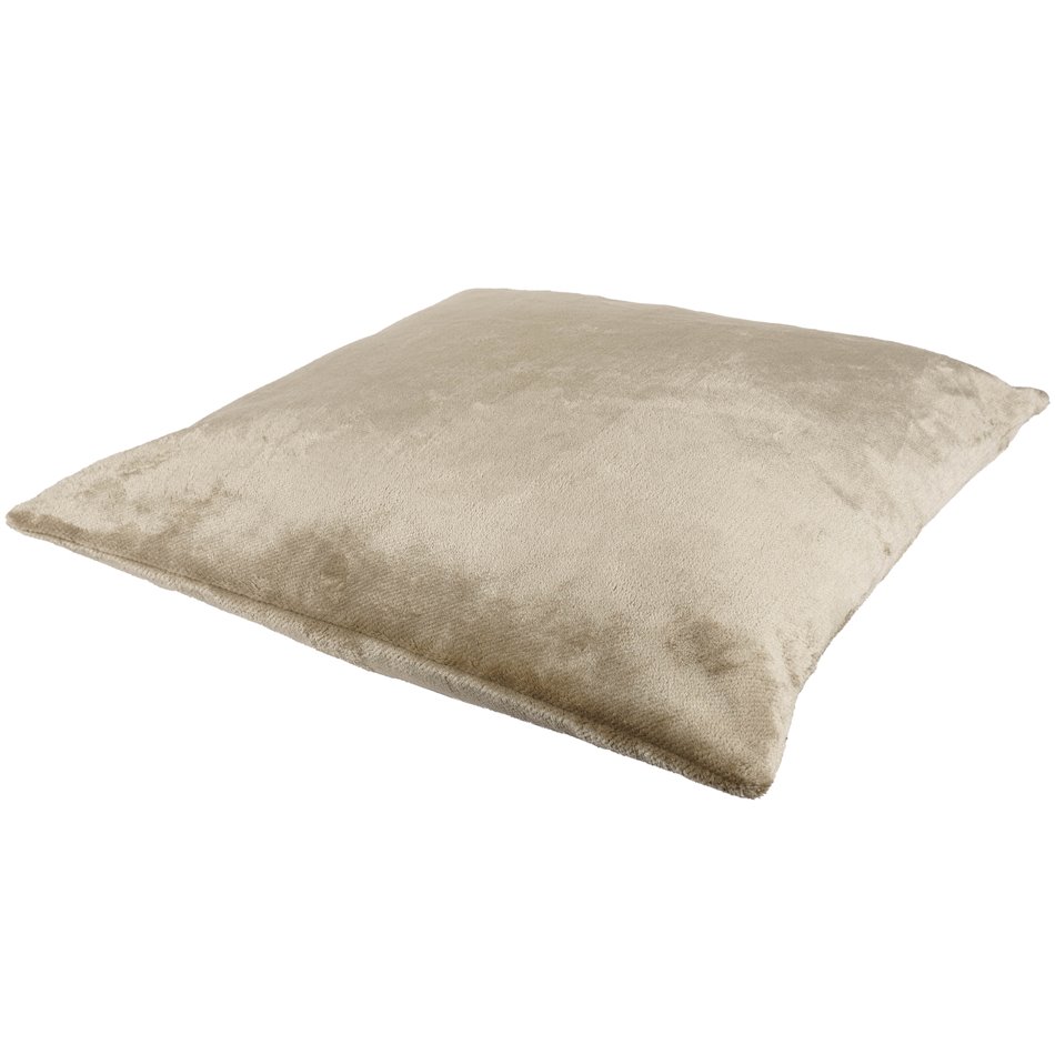 Decorative pillowcase Sorriso, beige, 60x60cm