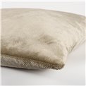 Decorative pillowcase Sorriso, beige, 60x60cm