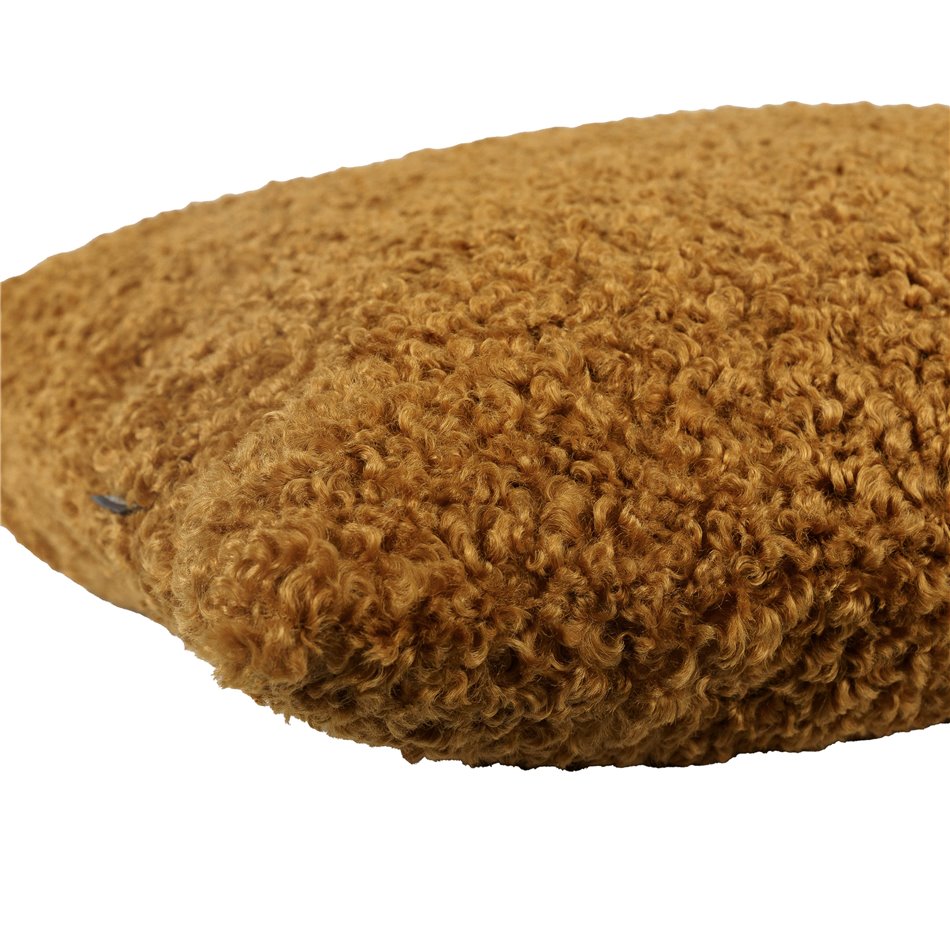 Decorative pillowcase Rolf, red-brown color, 60x60cm