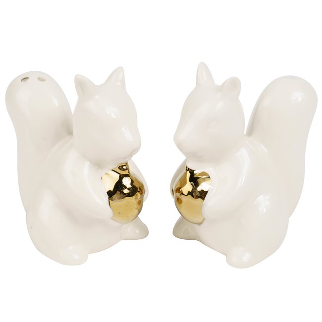 Set of salt and pepper dishes Harries, porcelain, H7.6x6x5cm