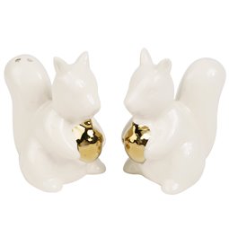 Set of salt and pepper dishes Harries, porcelain, H7.6x6x5cm