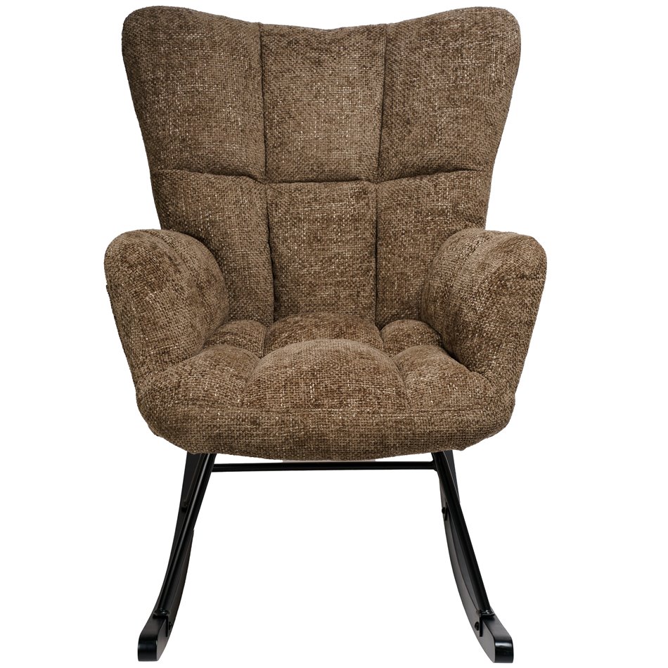 Rocking chair Arburg, brown, 67.5x94x106cm