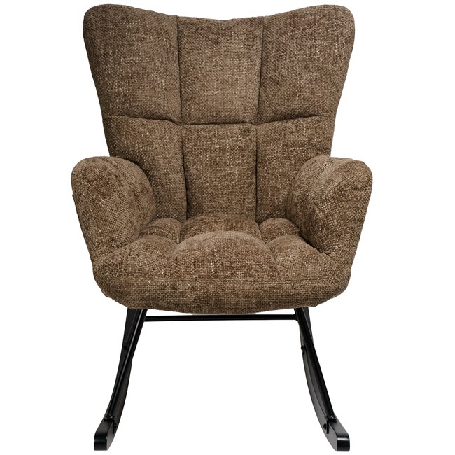 Rocking chair Arburg, brown, 67.5x94x106cm