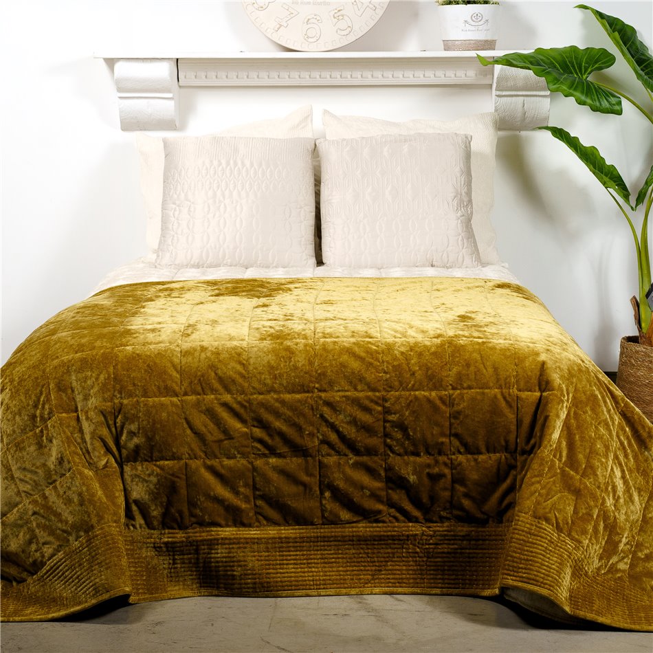 Bed cover Joseps, velvet, 160x220cm