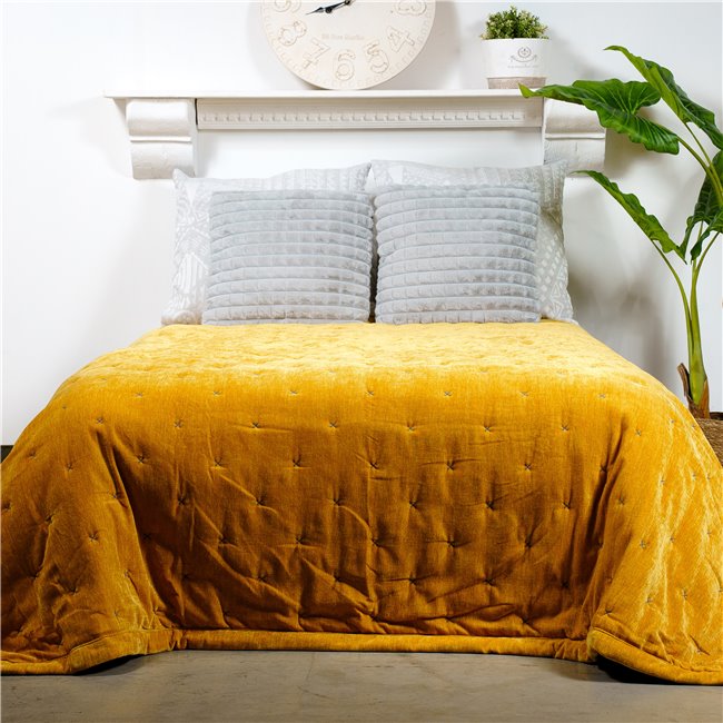 Bed cover Juva, velvet, 220x240cm