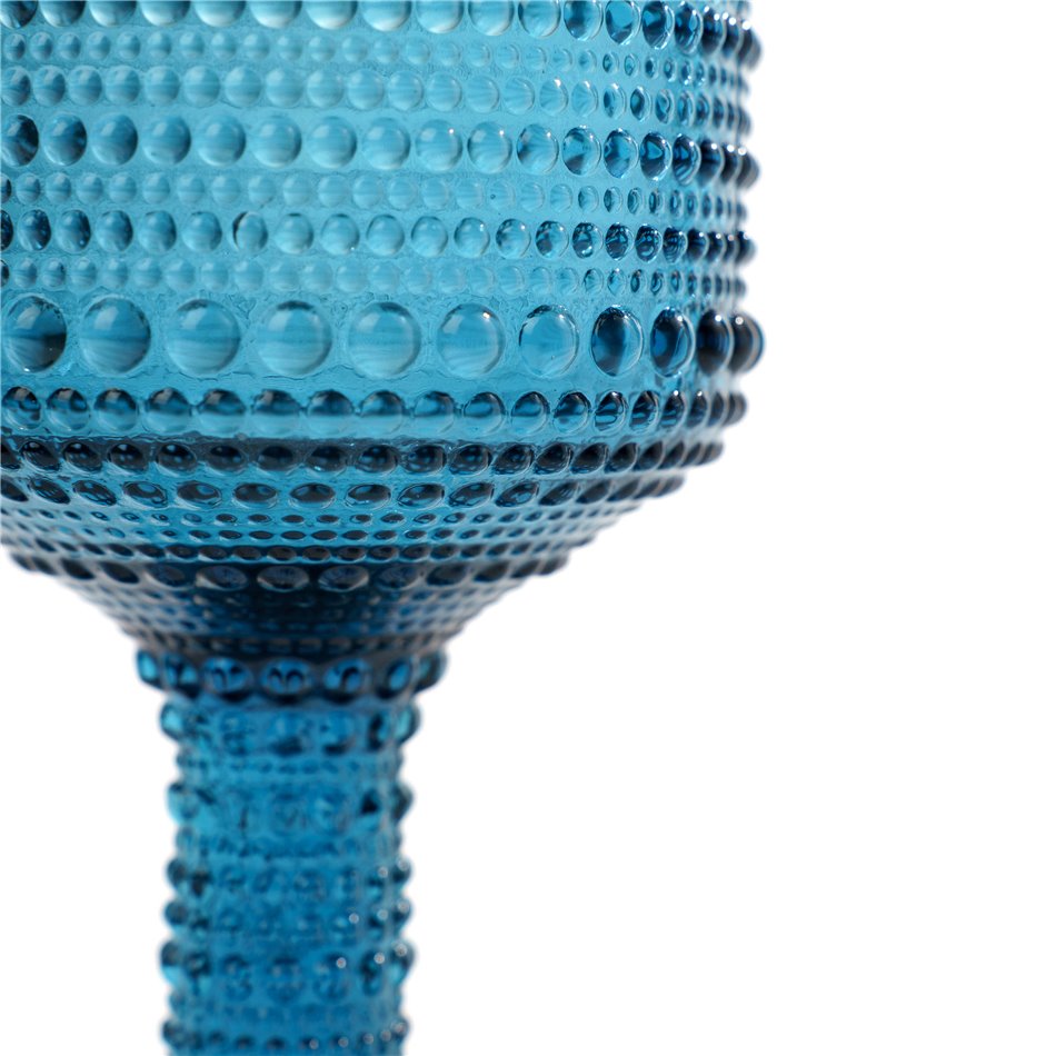 Wine glass  Sater, blue, 270ml, H15.5cm, D8cm