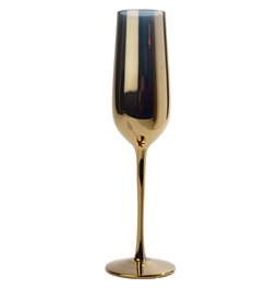 Champagne flute Serra, copper, 240ml, H25.5cm, D6cm