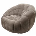 Swivel chair Valentino, grey, 115x104x80cm