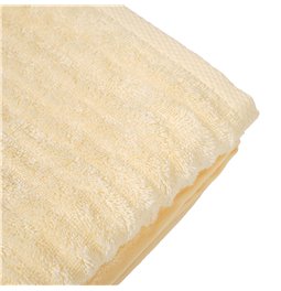 Bambukinis rankšluostis Stripe, 50x100cm, auksinio švytėjimo sp., 550g/m2
