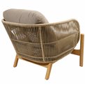 Armchair Ladeona, acacia, H80.4x86,4x62,5cm