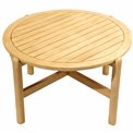 Coffee table Ladeona, acacia, H48xD85,4cm