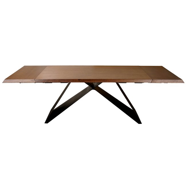 Extendable dining table Tilberg, MDF, 160-240x90x76cm