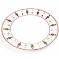 Porcelain dinner plate Nutcracker, D26.5cm