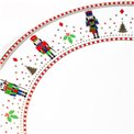 Porcelain dinner plate Nutcracker, D26.5cm