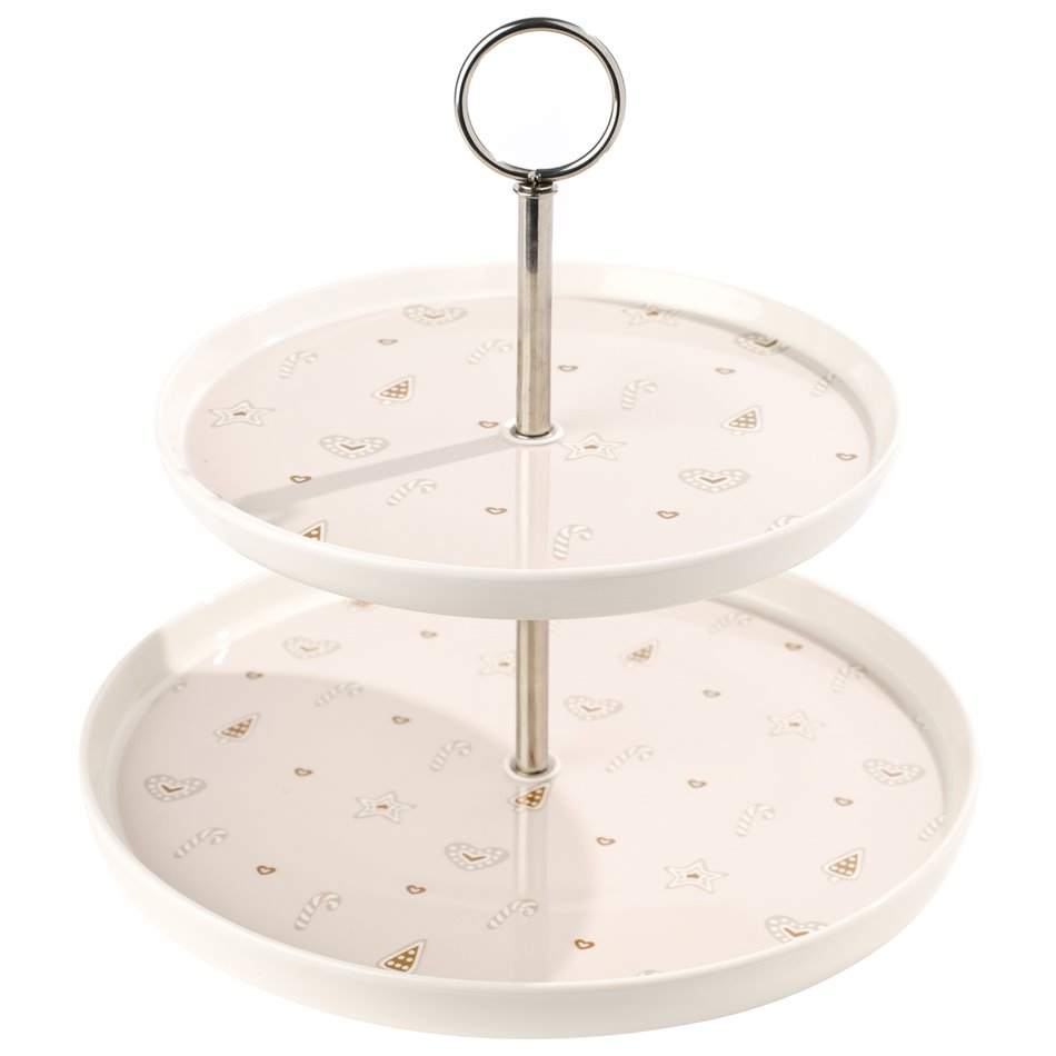 Stand with 2 shelves Bakery, H23cm