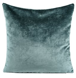 Decorative pillowcase Lotta, dark turqouise, 60x60cm