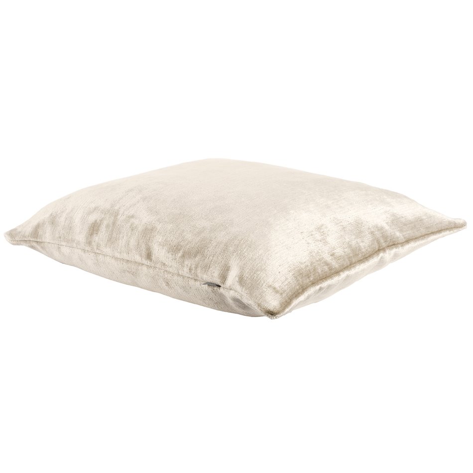 Decorative pillowcase Lotta, taupe, 45x45cm