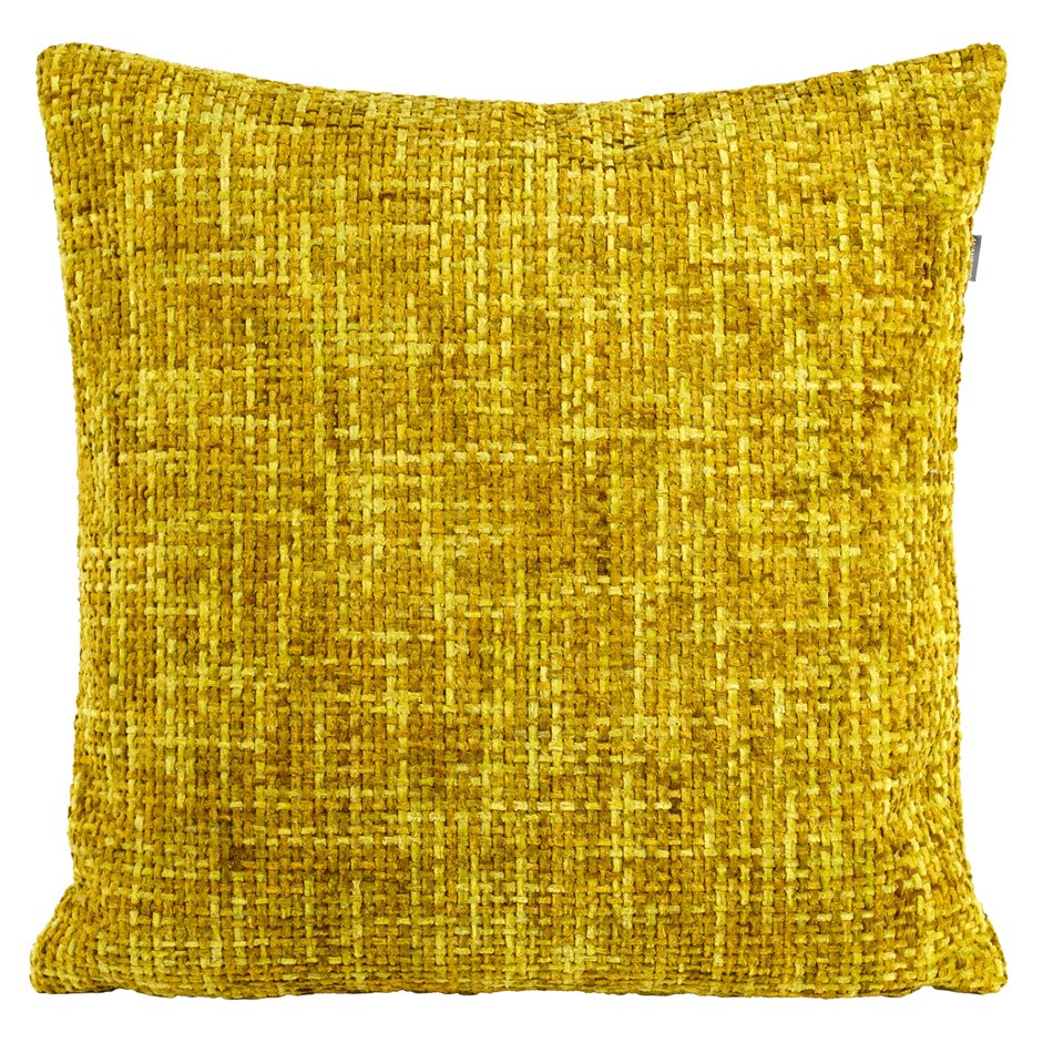 Decorative pillowcase Ted, green/yellow, 45x45cm