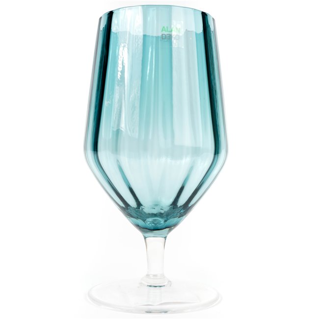Wine glass Senise, blue, 500ml, H17cm D9cm