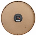 Wall clock Ivana, wood, brown, D55cm