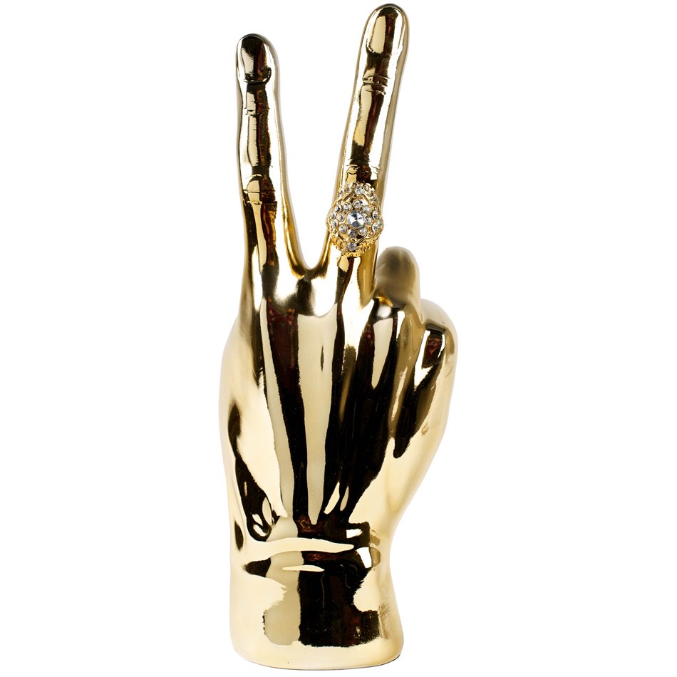 Декор Hands in plated, 15.5x13x37cm