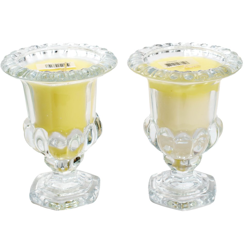 Scented candle Medicis, set 2,  H14cm, D11.2cm