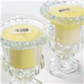 Scented candle Medicis, set 2,  H14cm, D11.2cm