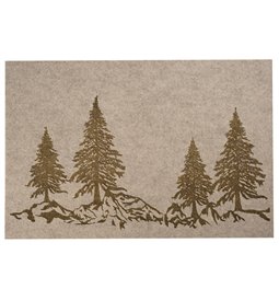 FOREST FELT PLACEMAT, 45x30cm