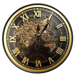 Wall clock Kinnity, 60x60x8cm