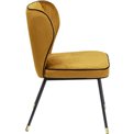 Chair Irina, yellow, H83x50x57.5cm, seat height 45cm