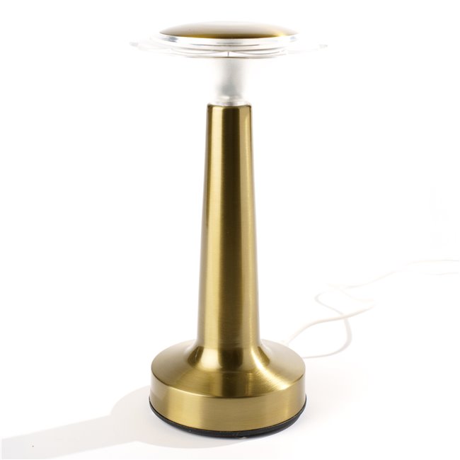 Decorative table lamp Mongrando, D11xH21.5cm, LED 2W, rechargable