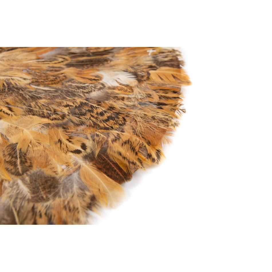 Placemat, golden color, D38cm