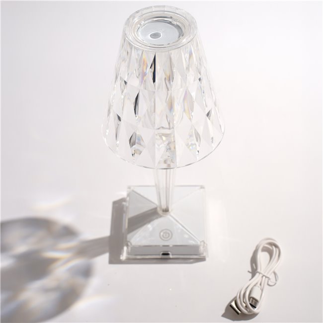 Декоративная настольная лампа Monserrat 1A, 8x19см, LED 1W, перезаряжаемая