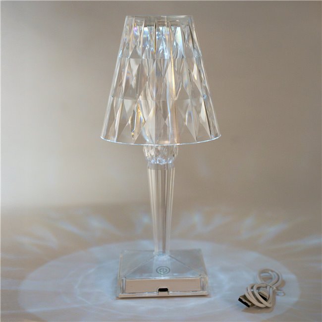 Декоративная настольная лампа Monserrat 1A, 8x19см, LED 1W, перезаряжаемая