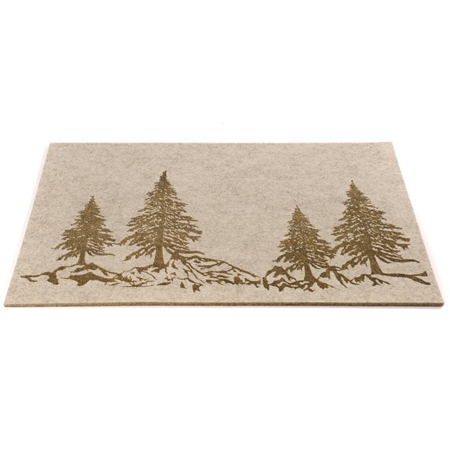 FOREST FELT PLACEMAT, 45x30cm