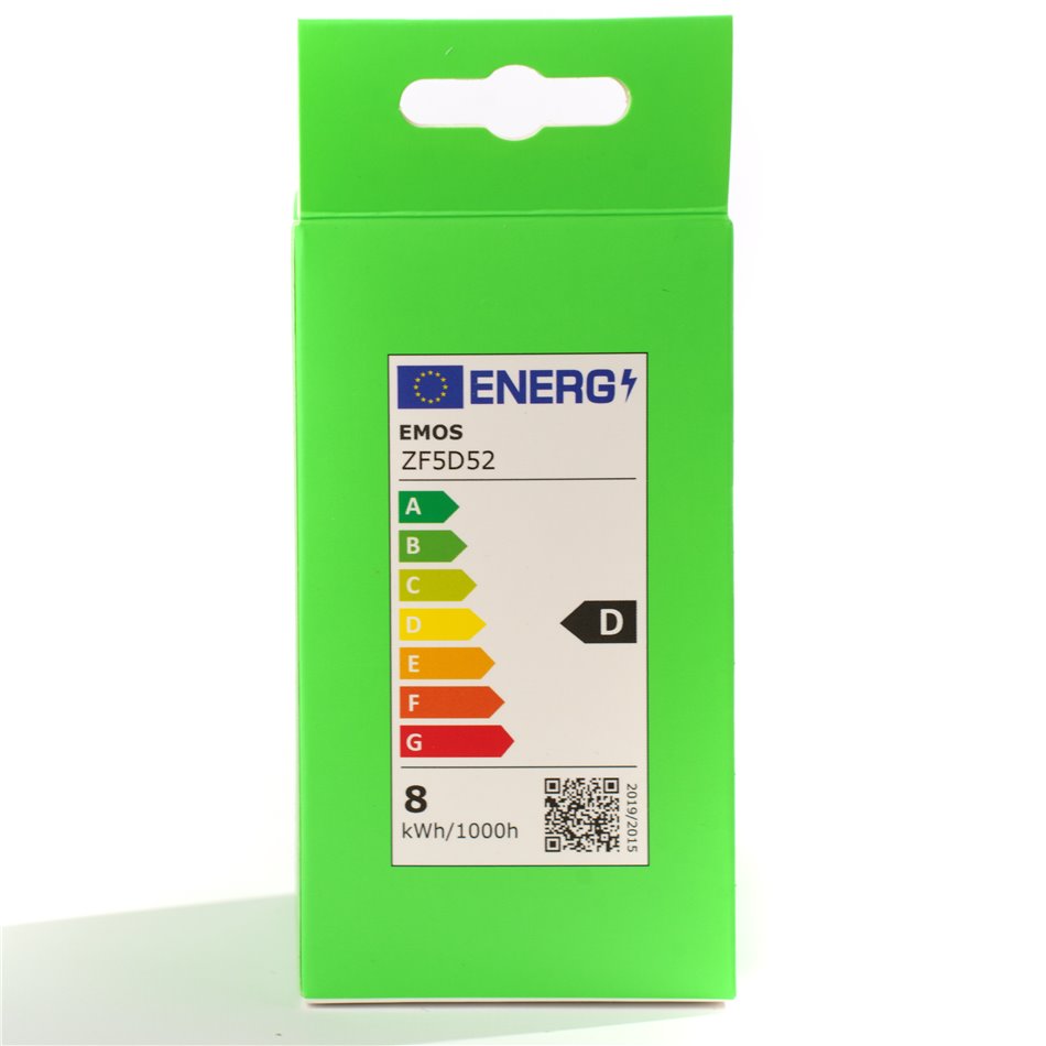 LED Bulb WW warm white, E27 7.8W, 1060lm, 2700K, H11x6x6cm