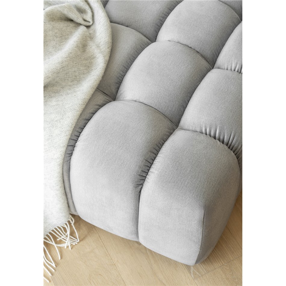 Угловой диван Ebonett L, Dora 21, бежевый, H92x250x175см