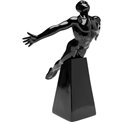 Deco figurine Jumper, black, H37x21x30cm