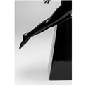 Deco figurine Jumper, black, H37x21x30cm