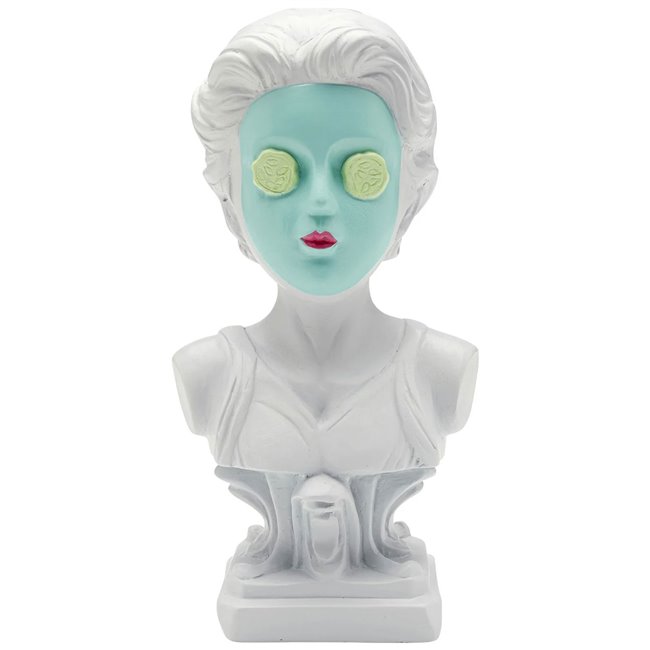 Декоративная фигура Cucumber mask, H20x9x11cm